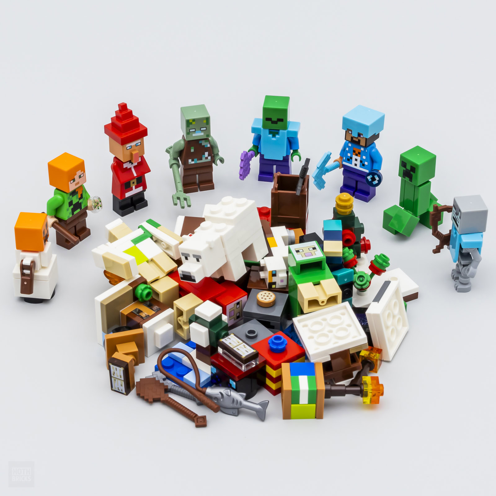 ▻ すぐにテスト済み: LEGO Minecraft 21280 アドベントカレンダー